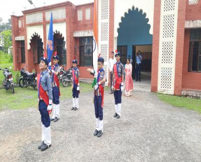 77th Independence Day Celebration In KV Bilaspur